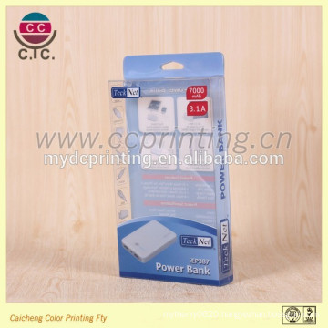 Customized mobile phone battery folding pvc packaging box